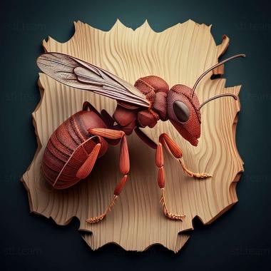 3D модель Myrmecia nigriceps (STL)